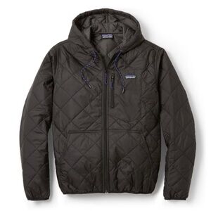 Patagonia Diamond Quilted Insulated Bomber Hoodie - Men's size S